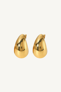 Lacrima Earrings – 18K Gold Plated Stainless Steel