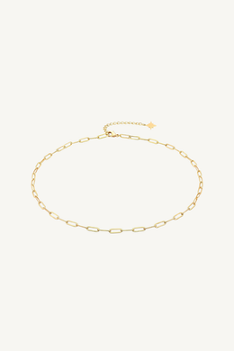Astra Chain Necklace – 18K Gold Plated Stainless Steel