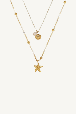 Marina Necklace – 18K Gold Plated Stainless Steel