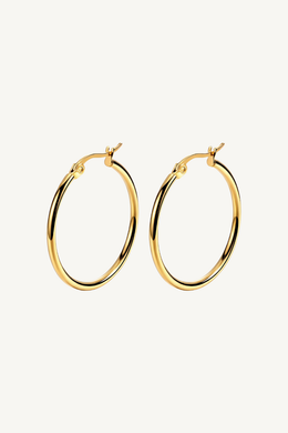 Linea Earrings – 18K Gold Plated Stainless Steel - FREE Shipping