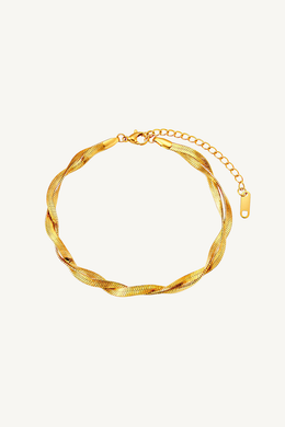 Avelin Bracelet – 18K Gold Plated Stainless Steel